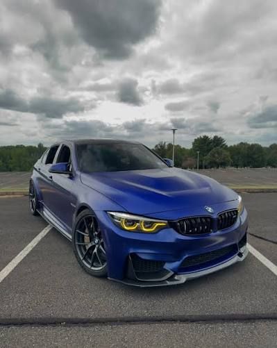 Blue BMW F80 M3